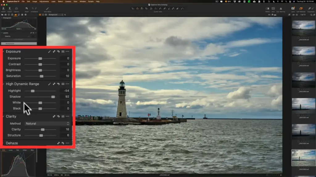 Lightroom vs C1 2