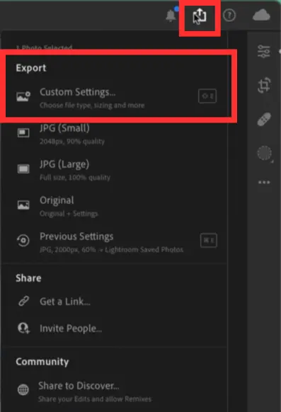 Add Watermark Custom Settings