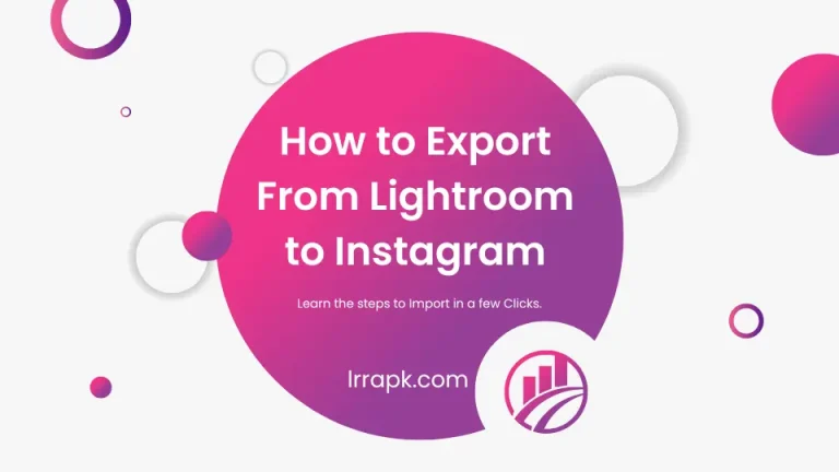 Export from Lightroom to Instagram