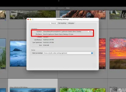 How to update Lightroom Classic Settings