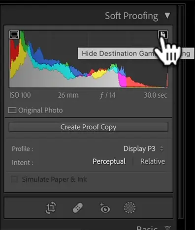 Soft Proofing in Lightroom2