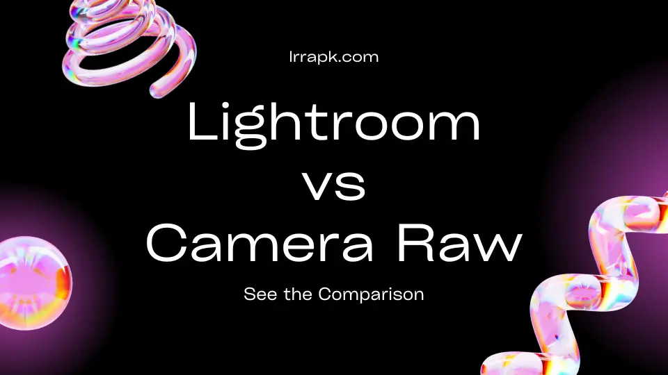 Lightroom vs Camera Raw